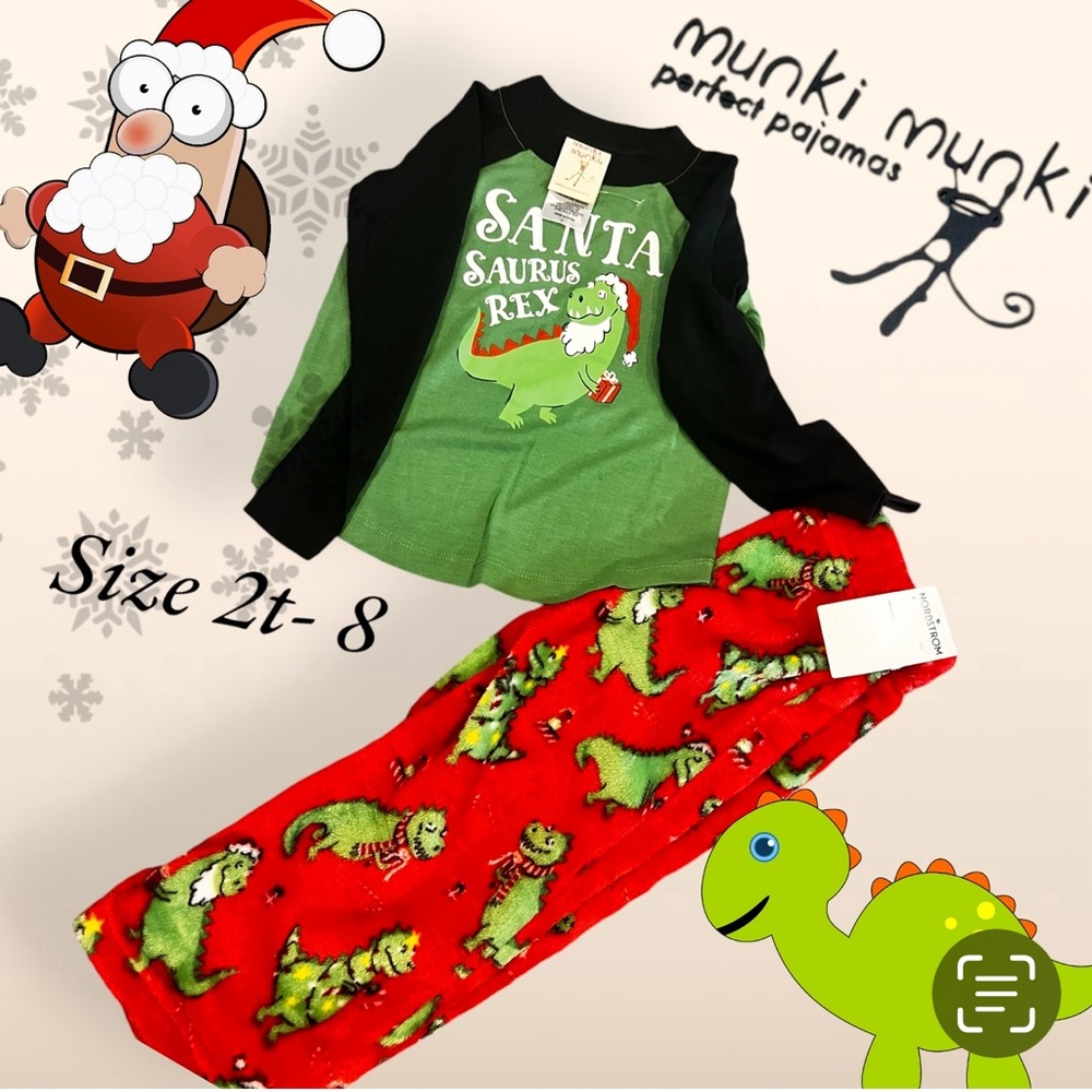 Christmas pajamas from Munki Munki